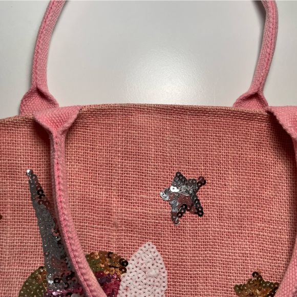 Mudpie sequin unicorn tote bag - Picture 9 of 9